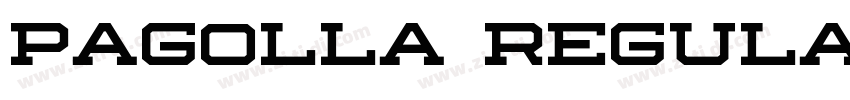 Pagolla Regular字体转换